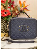 CHANEL CC FILIGREE VANITY CASE BAG