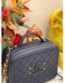 CHANEL CC FILIGREE VANITY CASE BAG