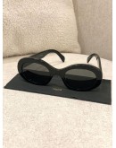 2024 CELINE TRIIMPHE 01 SUNGLASSES IN ACETATE IN BLACK FULL SET