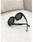 LOUIS VUITTON OVAL BLK BLK FASHION SUNGLASSES