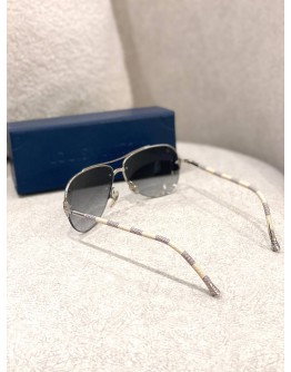 LOUIS VUITTON DAMIER AZUR PETITE VIOLA PILOTE SUNGLASSES