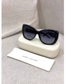 MARC JACOBS CLASSIC DARK BLUE GRADIENT BLACK FRAME SUNGLASS