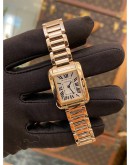 2012 CARTIER TANK ANGLAISE REF W5310013 18K 750 ROSE GOLD 30.2MM QUARTZ WATCH FULL SET