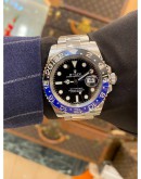 2018 ROLEX GMT-MASTER II BATMAN REF 116710BLNR 40MM AUTOMATIC WATCH