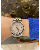 2016 ROLEX LADY DATEJUST 31 REF 178274 CHERRY BLOSSOM PINK MOTHER PEARL DIAMOND DIAL 31MM AUTOMATIC WATCH FULL SET