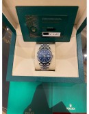 2022 ROLEX DATEJUST 36 REF 126234 BLUE DIAL 36MM AUTOMATIC WATCH FULL SET