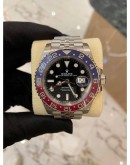 2019 ROLEX GMT-MASTER ll PEPSI JUBILEE REF 126710BLRO JUBILEE 40MM AUTOMATIC WATCH FULL SET