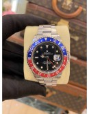 2001 ROLEX GMT-MASTER PEPSI REF 16700 40MM AUTOMATIC WATCH FULL SET