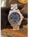 2013 BREITLING SUPEROCEAN FISH REF A17390 BLUE WATER RIPPLE DIAL 44MM AUTOMATIC WATCH