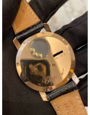 2018 CHOPARD XL FLOATING DIAMONDS MOP DIAL MINT HAPPY 18K 750 ROSE GOLD REF 4176 40MM QUARTZ WATCH FULL SET
