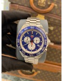 2017 TAG HEUER FORMULA 1 CHRONOGRAPH REF CAZ1018 BLUE DIAL LIMITED EDITION 42MM QUARTZ WATCH FULL SET