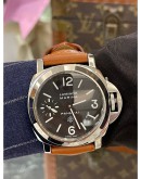 2015 PANERAI LUMINOR MARINA LOGO PAM0005 BLACK DIAL 44MM AUTOMATIC WATCH FULL SET