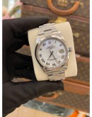 ROLEX OYSTER PERPETUAL DATE REF 15000 MOTHER OF PEARL DIAL 34MM AUTOMATIC WATCH