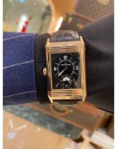 2018 JAEGER-LECOULTRE GRANDE REVERSO 976 18K 750 ROSE GOLD REF Q3742521 48.5MM x 30MM MANUAL WINDING WATCH