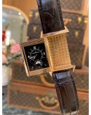 2018 JAEGER-LECOULTRE GRANDE REVERSO 976 18K 750 ROSE GOLD REF Q3742521 48.5MM x 30MM MANUAL WINDING WATCH