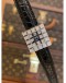 2015 CHOPARD ICE CUBE FULL DIAMOND FACTORY DIAMOND 18K 750 WHITE GOLD 26MM QUARTZ WATCH