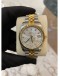 2021 ROLEX DATEJUST 36 HALF 18K 750 YELLOW GOLD REF 116233 DIAMOND DIAL 36MM AUTOMATIC WATCH