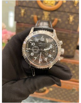 (RAYA SALE) 2014 BREGUET TYPE XXI FLYBACK CHRONOGRAPH REF 3810ST BLACK DIAL 42MM AUTOMATIC WATCH