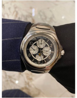 2017 FREDERIQUE CONSTANT HIGHLIFE PANDA DIAL REF FC-365 ANNUAL CALENDER MOON PHASE 40MM AUTOMATIC WATCH