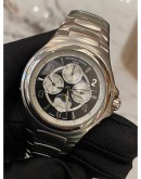 2017 FREDERIQUE CONSTANT HIGHLIFE PANDA DIAL REF FC-365 ANNUAL CALENDER MOON PHASE 40MM AUTOMATIC WATCH