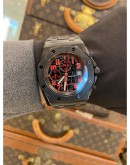(UNUSED) 2015 AP AUDEMARS PIGUET ROYAL OAK OFFSHORE LAS VEGAS TRIP REF 26186SN RED DIAL LIMITED TO 500 PIECES WORLDWIDE 42MM AUTOMATIC WATCH FULL SET