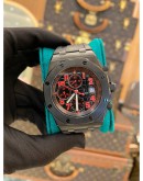 (UNUSED) 2015 AP AUDEMARS PIGUET ROYAL OAK OFFSHORE LAS VEGAS TRIP REF 26186SN RED DIAL LIMITED TO 500 PIECES WORLDWIDE 42MM AUTOMATIC WATCH FULL SET