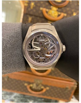 (LIKE NEW) 2024 ORIS CROWN PROPILOT X CALIBRE 115 BIG 10-DAY POWER RESERVE TITANIUM REF 01.115.7759.7153 44MM MANUAL WINDING WATCH FULL SET
