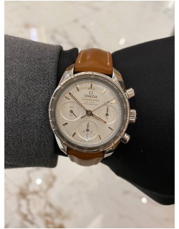 (UNUSED) 2023 OMEGA SPEEDMASTER 38 CO-AXIAL CHRONOGRAPH 38MM AUTOMATIC WATCH FULL SET