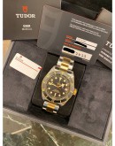 (UNUSED) 2023 TUDOR BLACK BAY S&G HERITAGE REF 79733N BLACK DIAL 41MM AUTOMATIC WATCH FULL SET