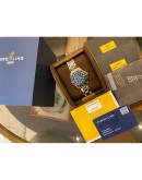 (LIKE NEW) 2022 BREITLING SUPEROCEAN II 36 REF A17312 BLUE DIAL 36MM AUTOMATIC WATCH FULL SET