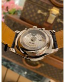 (LIKE NEW) 2018 LONGINES MASTER COLLECTION CHRONOGRAPH REF L2.773.4.78.3 42MM AUTOMATIC WATCH FULL SET