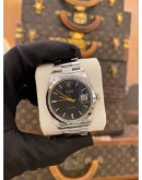 ROLEX OYSTERDATE PRECISION REF 6694 BLACK DIAL 34MM MANUAL WINDING WATCH FULL SET