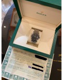ROLEX OYSTERDATE PRECISION REF 6694 BLACK DIAL 34MM MANUAL WINDING WATCH FULL SET