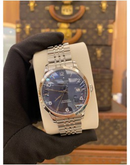 (BRAND NEW) 2024 LONGINES RECORD CHRONOMETER REF L2.820.4.96.6 BLUE DIAL 38.5MM AUTOMATIC WATCH FULL SET