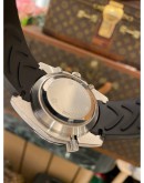 2012 TUDOR HYDRONAUT II CHRONOGRAPH REF 20360 PANDA WHITE DIAL 40MM AUTOMATIC WATCH