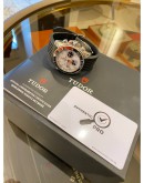 2012 TUDOR HYDRONAUT II CHRONOGRAPH REF 20360 PANDA WHITE DIAL 40MM AUTOMATIC WATCH