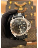 2017 PANERAI LUMINOR MARINA REF OP6816 BLACK DIAL 44MM AUTOMATIC WATCH