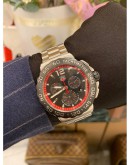 2014 TAG HEUER FORMULA 1 CHRONOGRAPH REF CAU1116 BLACK DIAL 42MM QUARTZ WATCH FULL SET