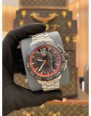 2014 TAG HEUER FORMULA 1 CHRONOGRAPH REF CAU1116 BLACK DIAL 42MM QUARTZ WATCH FULL SET