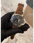 2016 PANERAI LUMINOR 1950 3 DAYS GMT REF PAM00535 LIMITED TO 700 PIECES WORLDWIDE 42MM AUTOMATIC WATCH FULL SET