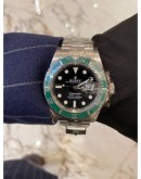 2023 ROLEX SUBMARINER REF 126610LV GREEN BEZEL 41MM AUTOMATIC WATCH FULL SET