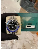 2023 ROLEX GMT-MASTER II BATGIRL JUBILEE REF 126710BLNR 40MM AUTOMATIC WATCH FULL SET