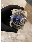 2018 ROLEX SEA-DWELLER DEEPSEA REF 126660 GRADIENT BLUE DIAL 44MM AUTOMATIC WATCH FULL SET