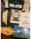 ROLEX DATEJUST 36 REF 16233 DIAMOND HALF 18K 750 YELLOW GOLD 36MM AUTOMATIC WATCH FULL SET