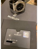 2019 HUBLOT CLASSIC FUSION REF 511.NX.1171.LR BLACK DIAL 45MM AUTOMATIC WATCH FULL SET