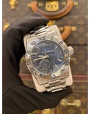2016 CORUM ROMULUS POWER RESERVE REF 02.0001 BLUE DIAL WITH BLUE ROMAN NUMERAL BEZEL 42MM AUTOMATIC WATCH