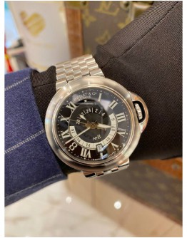 (LIKE NEW) 2014 BEDAT & COº GENEVE Nº8 REF 832.011.300 BLACK DIAL 41.5MM AUTOMATIC WATCH FULL SET
