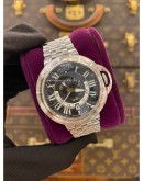 (LIKE NEW) 2014 BEDAT & COº GENEVE Nº8 REF 832.011.300 BLACK DIAL 41.5MM AUTOMATIC WATCH FULL SET
