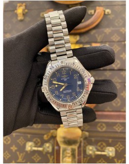 BREITLING COLT REF A17035 BLUE DIAL 38MM AUTOMATIC WATCH