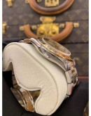 ROLEX DAYTONA SUPERLATIVE CHRONOMETER COSMOGRAPH HALF 18K 750 YELLOW GOLD REF 16523 CHAMPAGNE DIAL 40MM AUTOMATIC WATCH